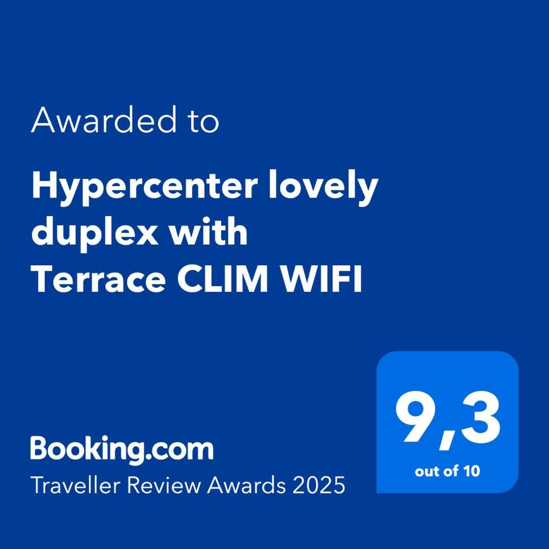 Hypercenter Lovely Duplex With Terrace Clim Wifi エクス＝アン＝プロヴァンス エクステリア 写真